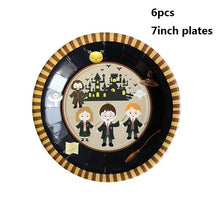 Load image into Gallery viewer, Cartoon Birthday Banner Happy Birthday Latex Balloons Cake Topper Baby Shower Birthday Party Decor Hanging Bunting Kids Favors