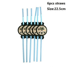 Load image into Gallery viewer, Cartoon Birthday Banner Happy Birthday Latex Balloons Cake Topper Baby Shower Birthday Party Decor Hanging Bunting Kids Favors