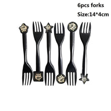 Load image into Gallery viewer, Cartoon Birthday Banner Happy Birthday Latex Balloons Cake Topper Baby Shower Birthday Party Decor Hanging Bunting Kids Favors