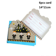 Load image into Gallery viewer, Cartoon Birthday Banner Happy Birthday Latex Balloons Cake Topper Baby Shower Birthday Party Decor Hanging Bunting Kids Favors